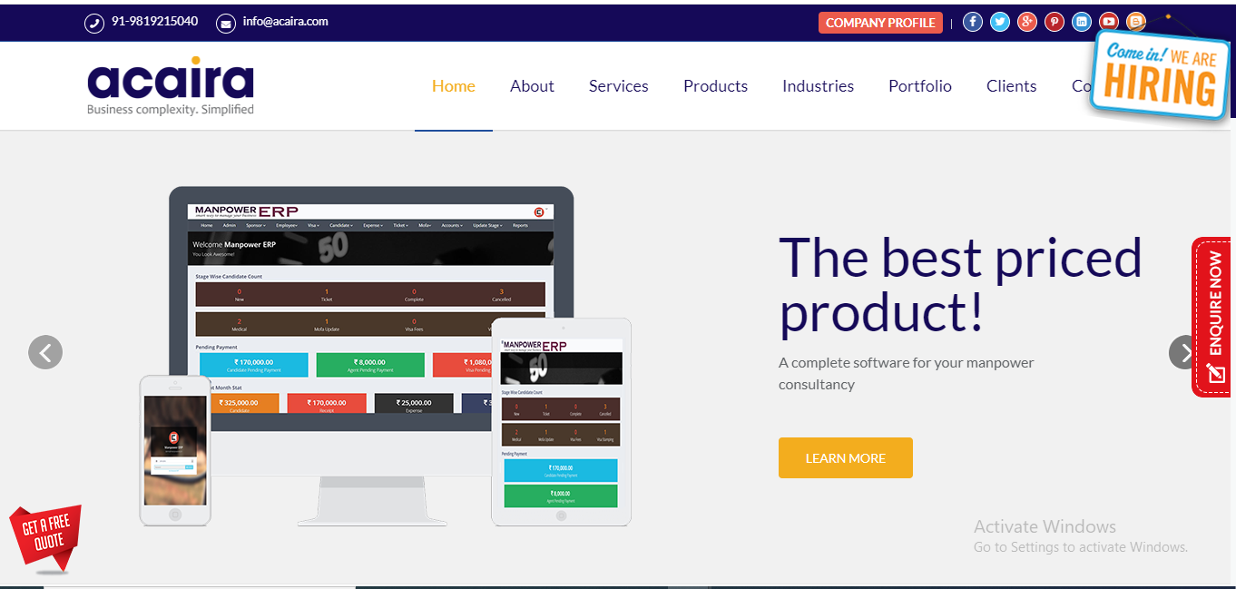 E-Commerce Experience