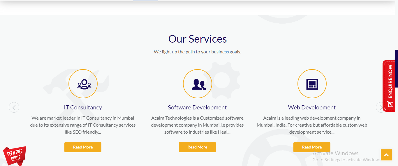 Digital Services Website